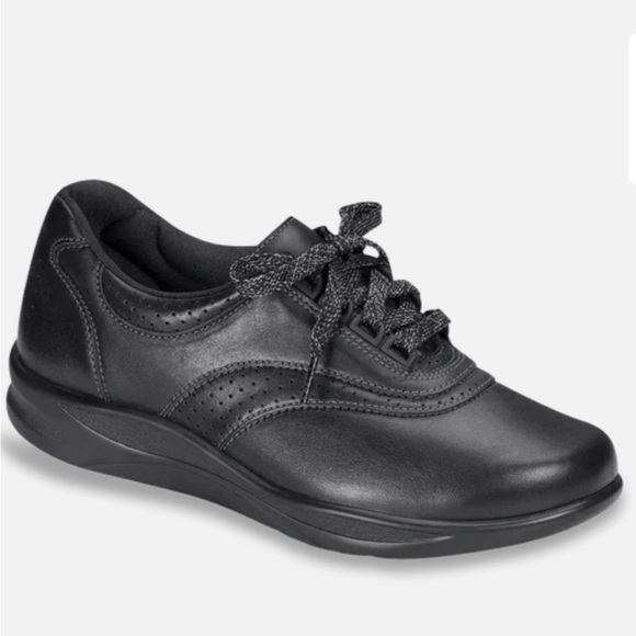 SAS Walk Easy - Lace Up Walking Shoe Black 9 - Picture 1 of 9